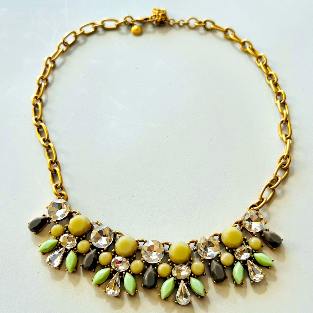 J.Crew statement necklace, J.Crew necklace, vintage necklace, vintage jewelry